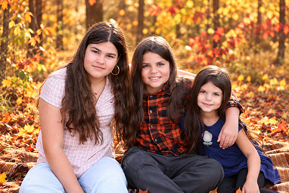 Three Sisters in Autumn Light