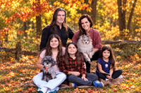 Golden Autumn Family Portrait