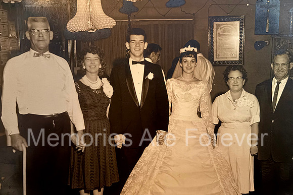 Wedding with parents
