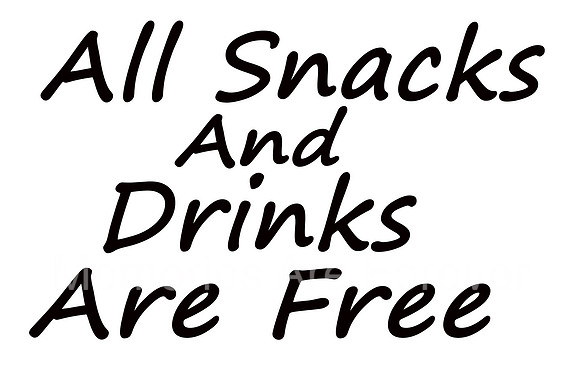 Signs airbnbom snack