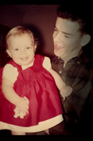 Dad and Me baby red dress