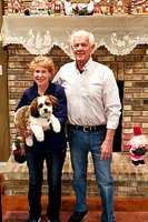 Dad, Jane, Keeper - fireplace