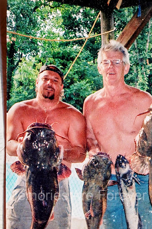 Dad, EJ & Fish